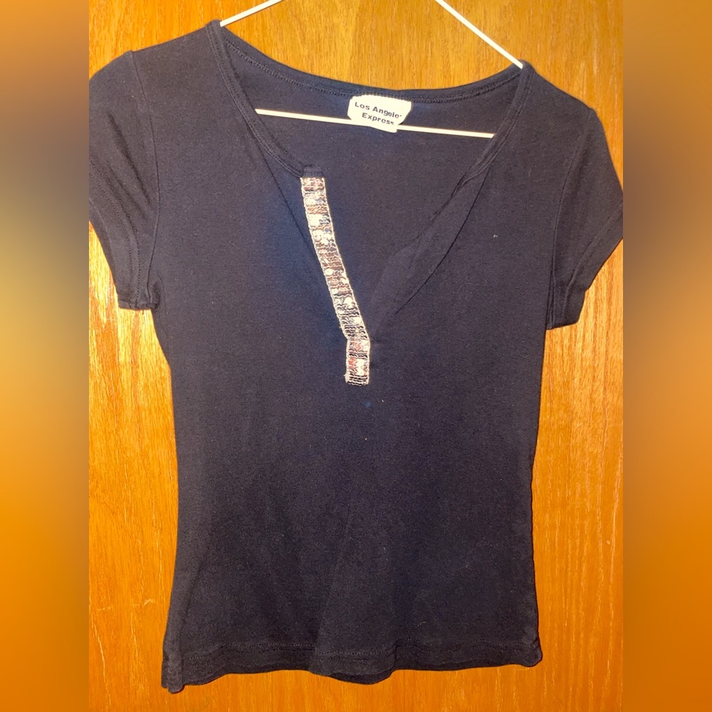 3 for$20 Black vintage, V-neck T-shirt